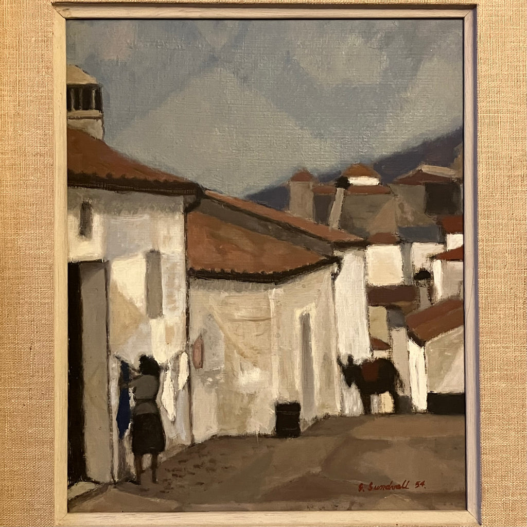 Oilpainting by Gösta Sundvall