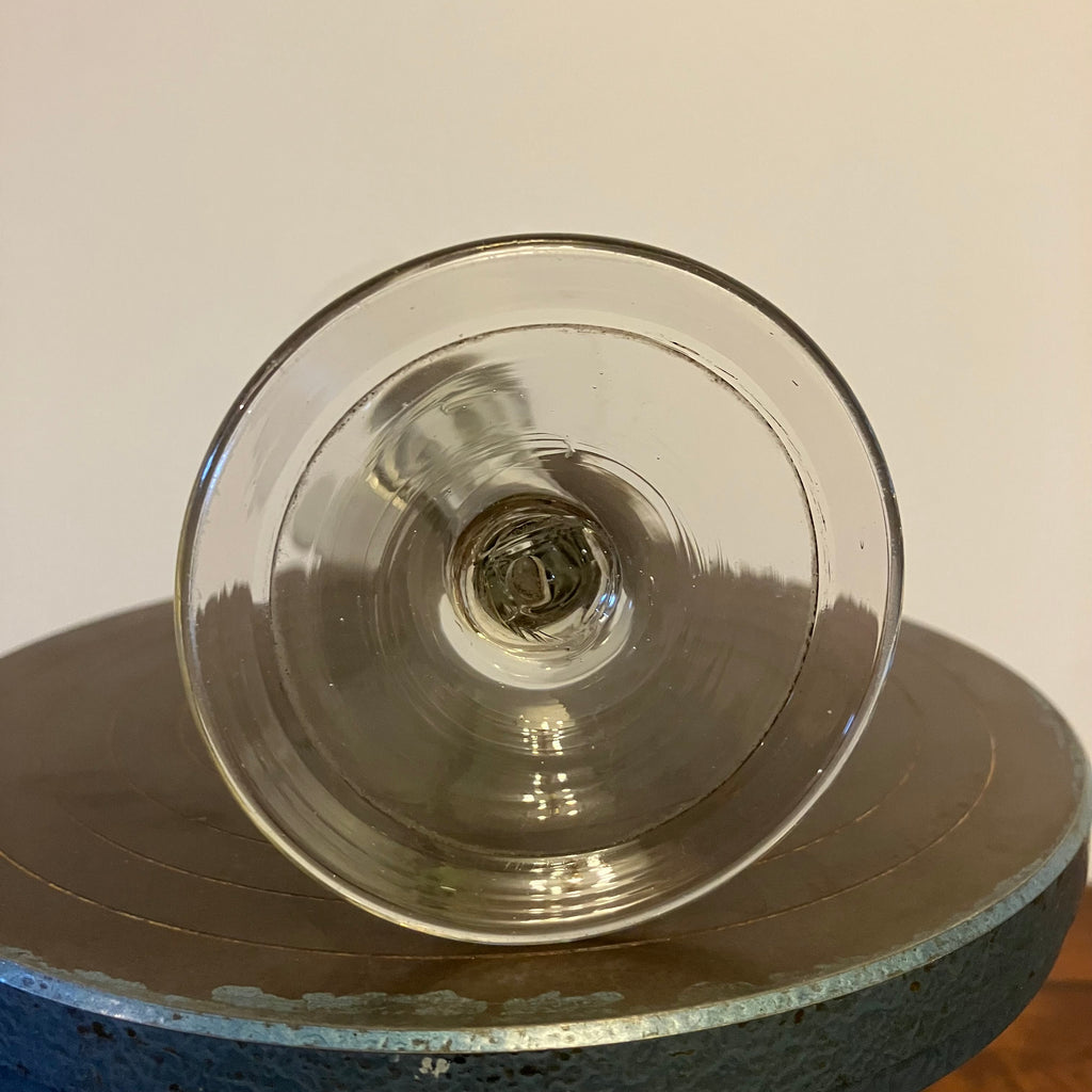 Antique wine glass