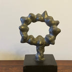 Abstract sculpture by unknown artist