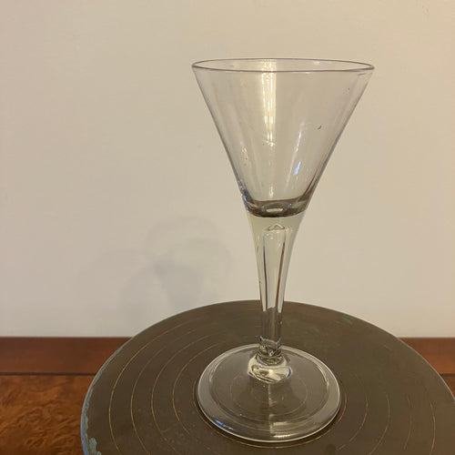 Antique wine glass