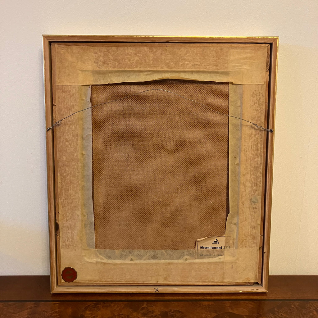 Oilpainting by Gösta Sundvall
