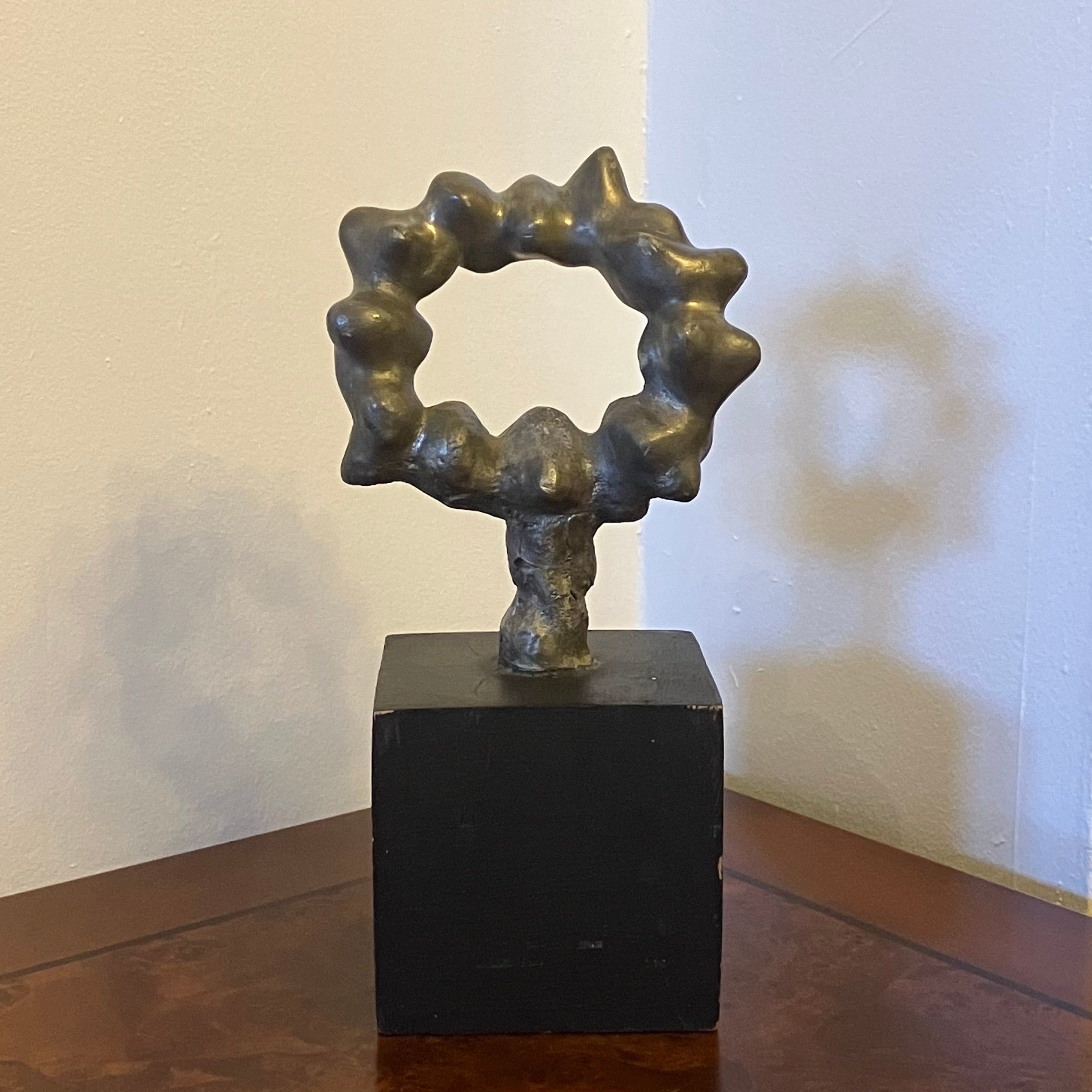 Abstract sculpture by unknown artist