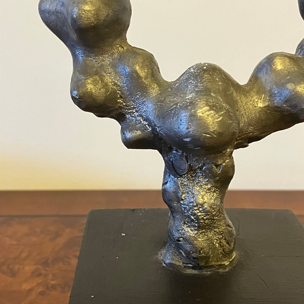 Abstract sculpture by unknown artist