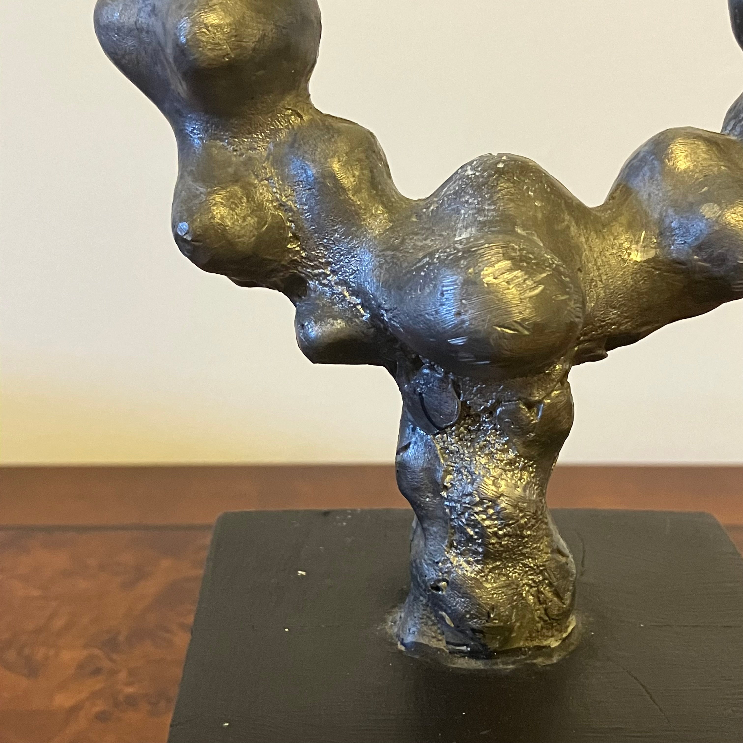 Abstract sculpture by unknown artist