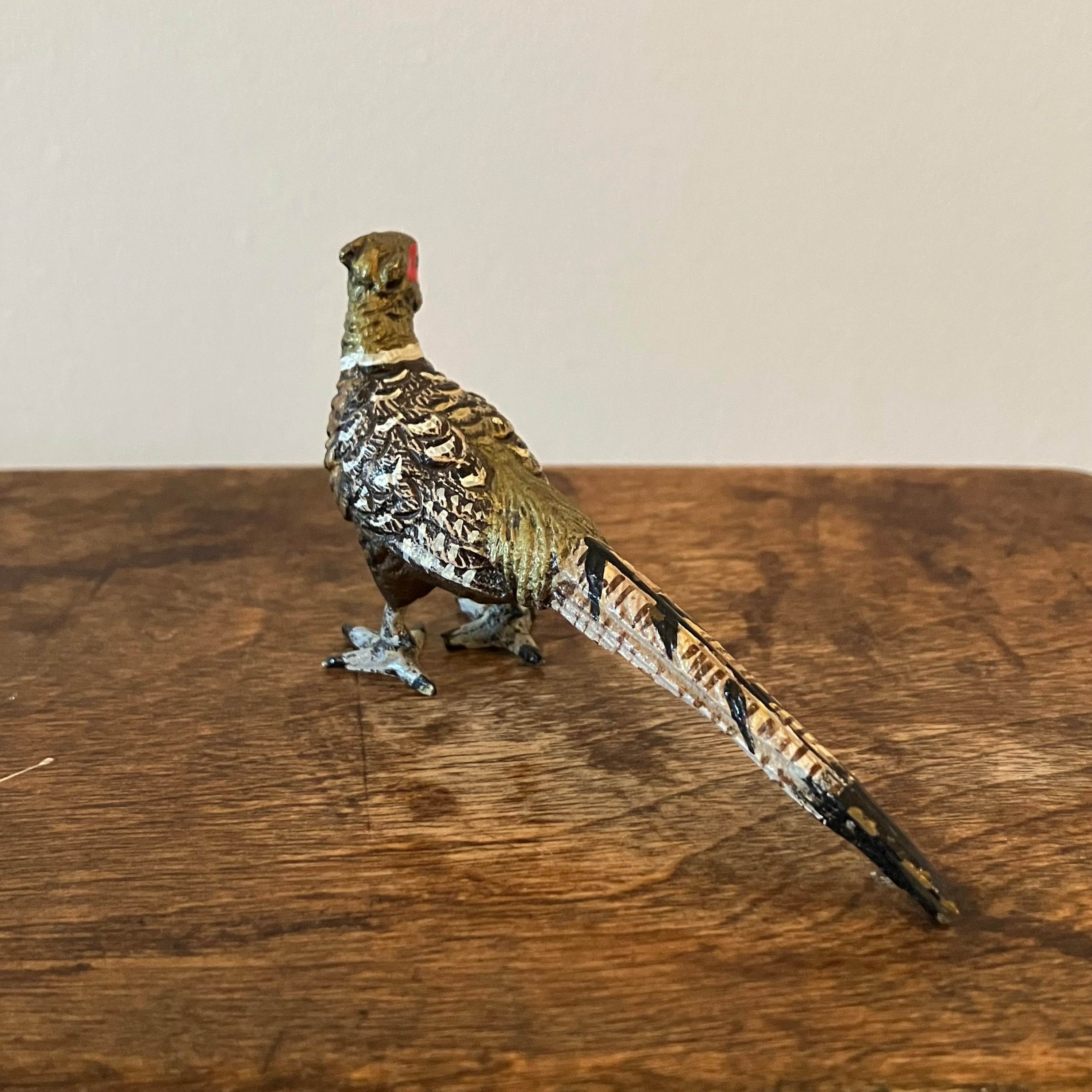 Cold painted bronze