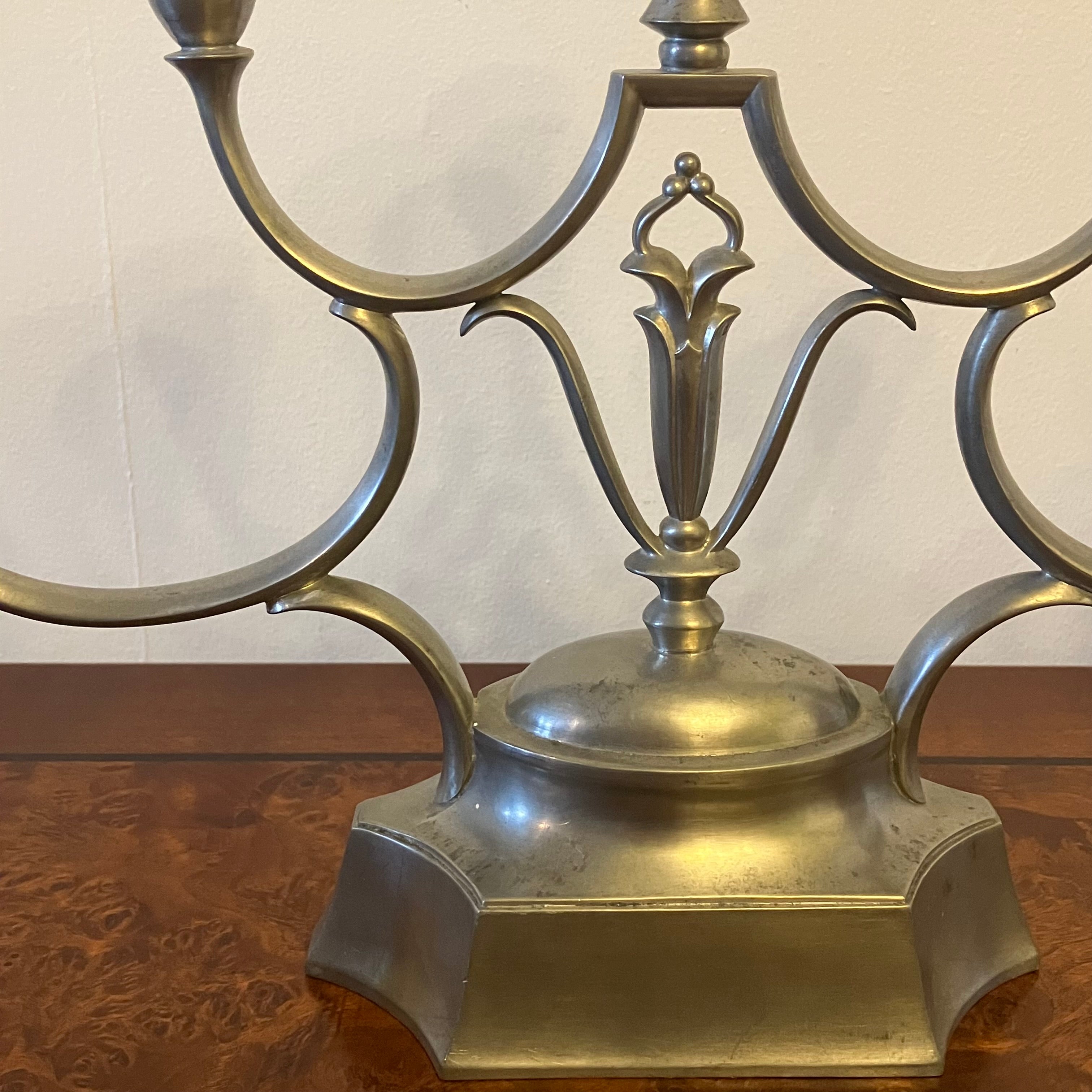 Pewter candelabra from Just Andersen