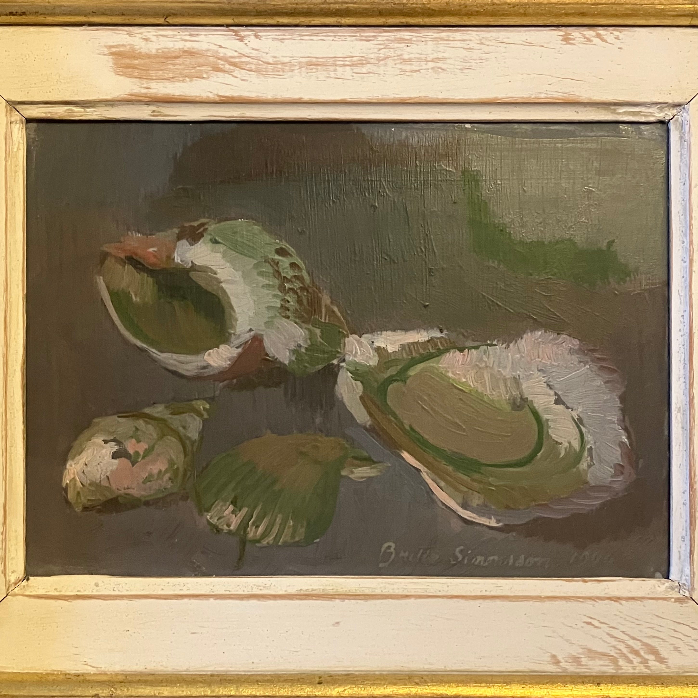 Still life with seashells by Britta Simonsson
