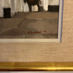 Oilpainting by Gösta Sundvall