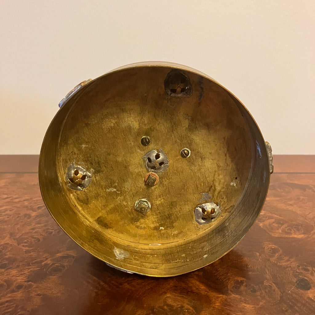 19 th century sculpture in gilt brass