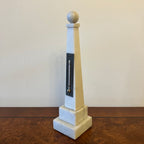 Antique marble desk thermometer