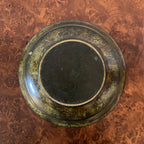 Art deco vase in patinated brass from Svenska Metallverken
