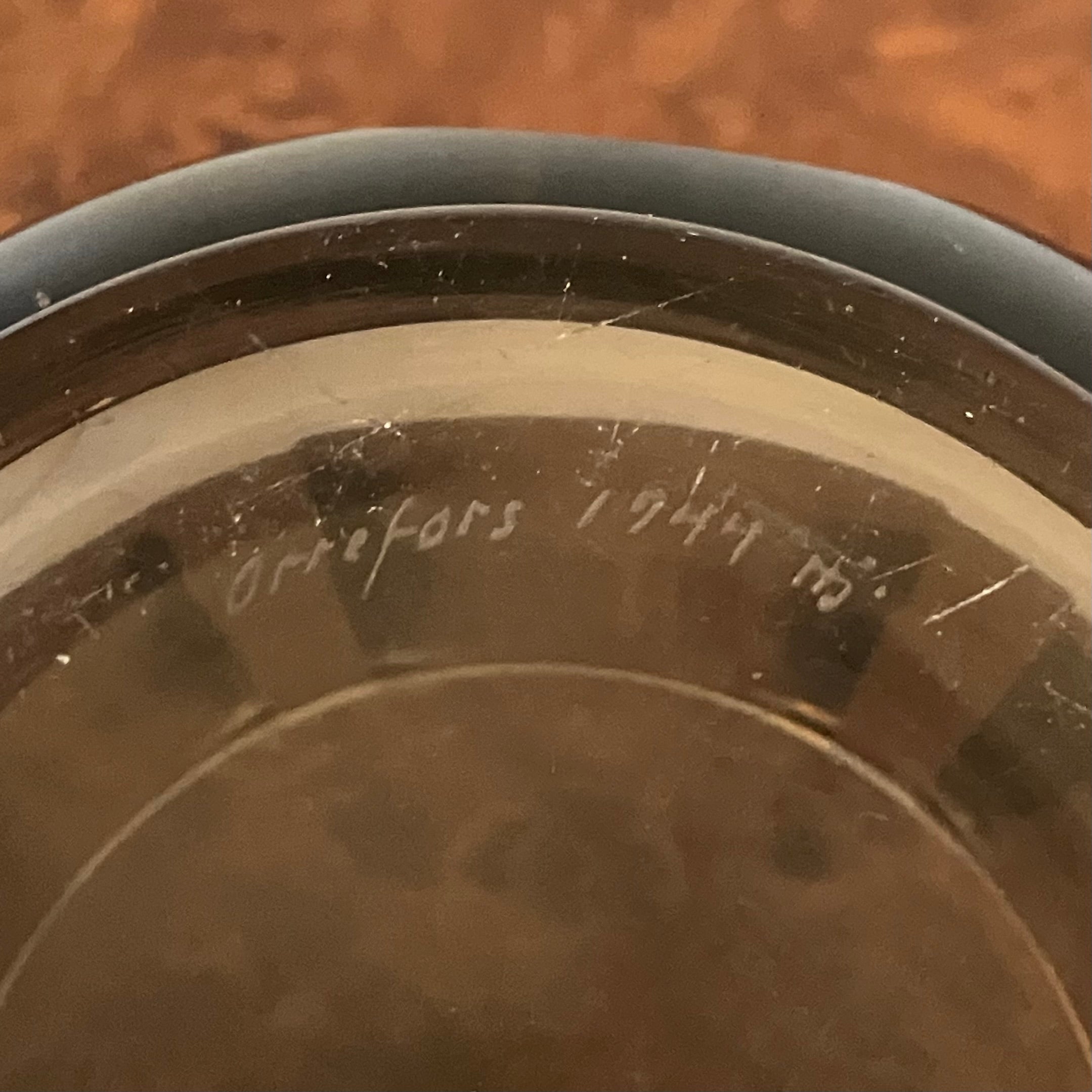 Vase from Orrefors 1944
