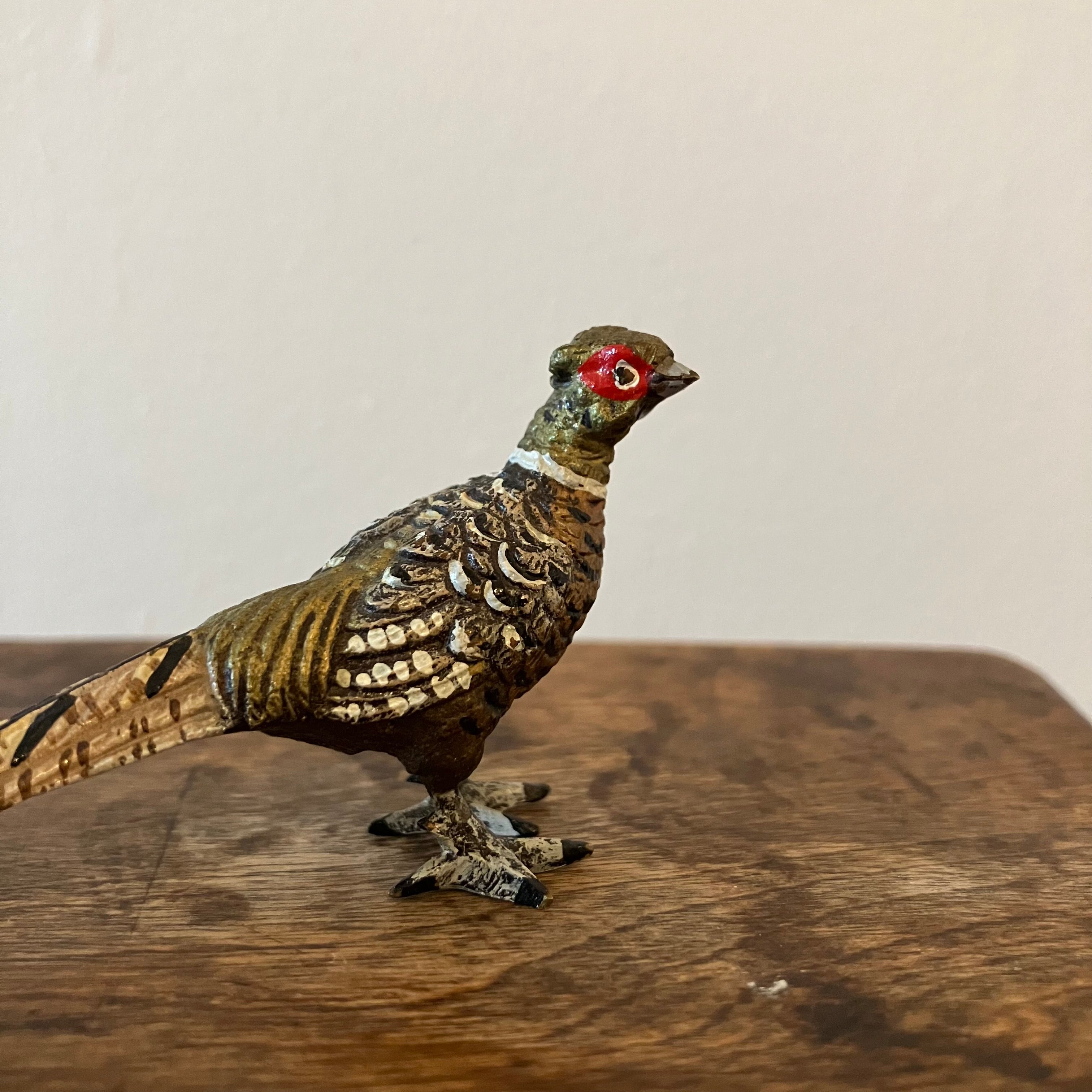 Cold painted bronze