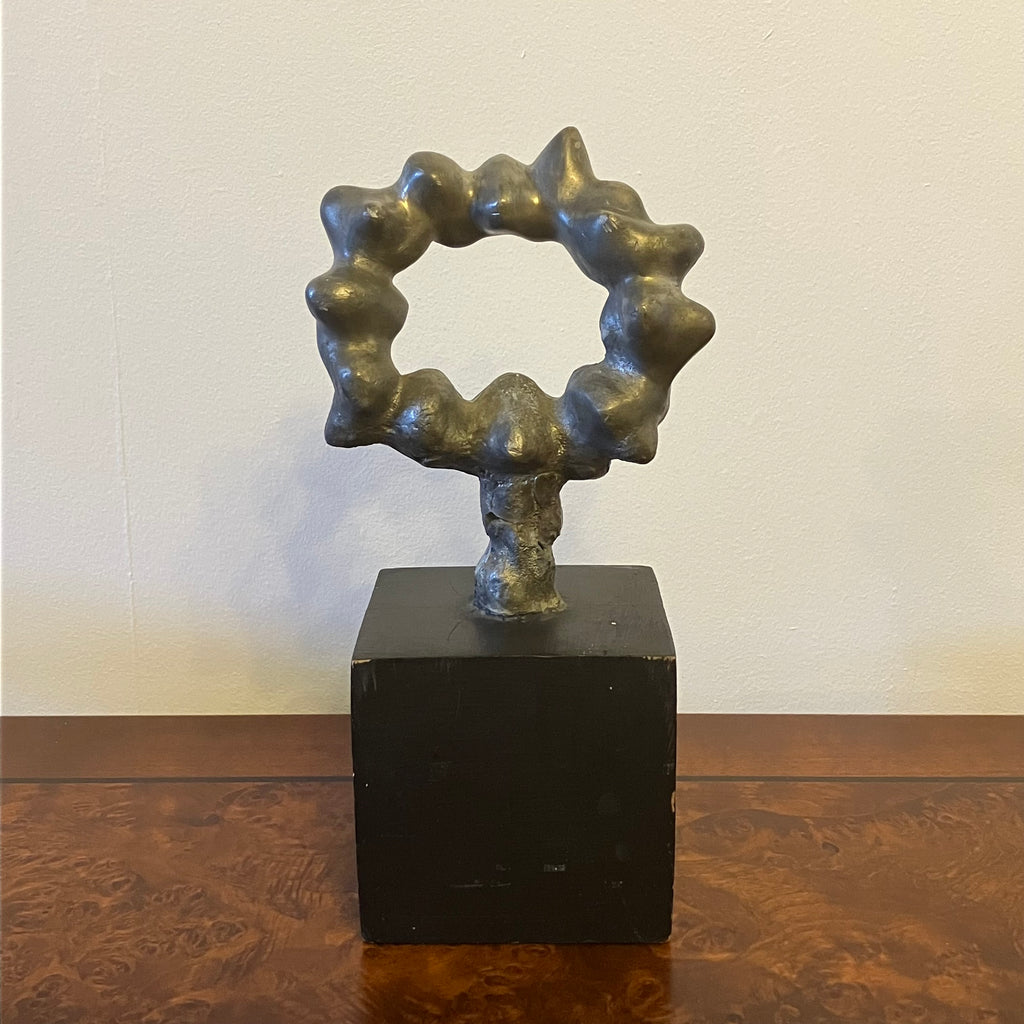 Abstract sculpture by unknown artist