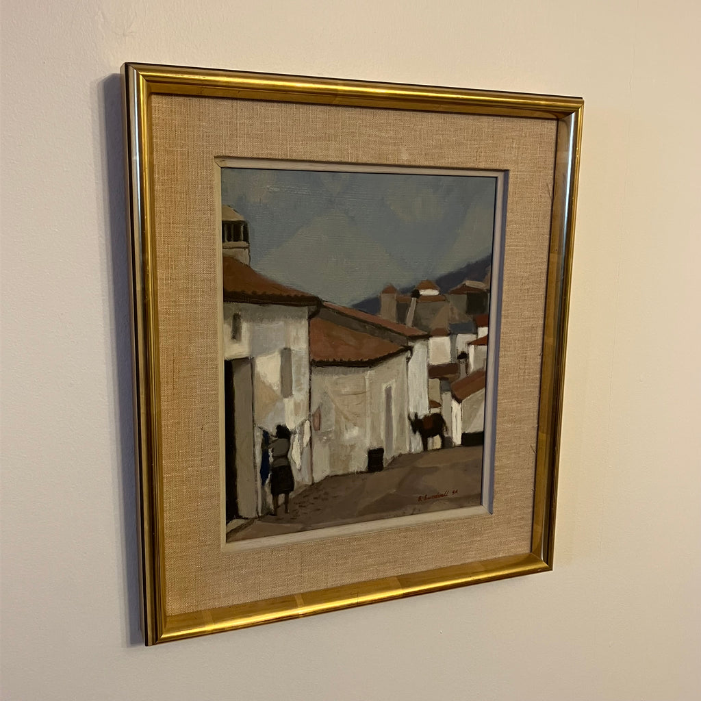 Oilpainting by Gösta Sundvall