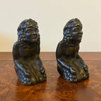Decor elements i patinated metal