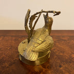19 th century sculpture in gilt brass