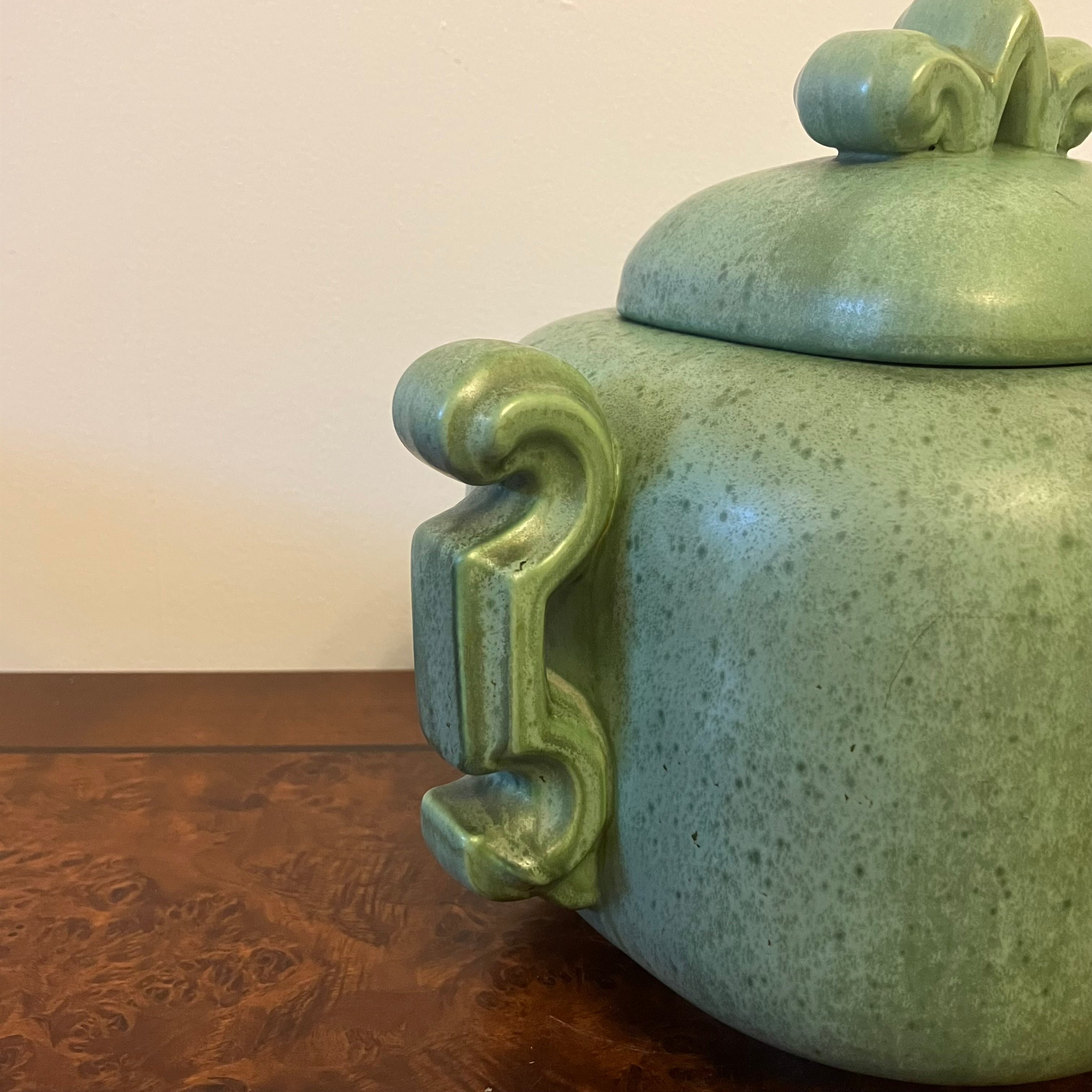 Ceramic urn by Arthur Percy