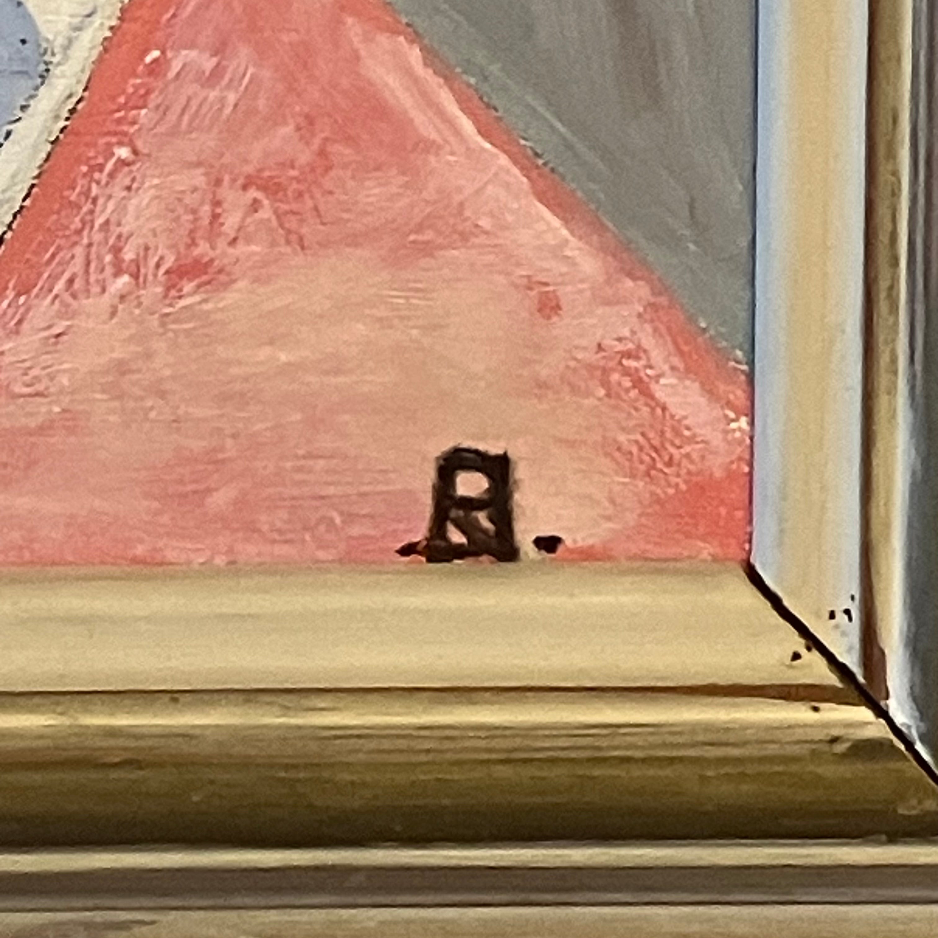 Cubistic still life by unknown artist