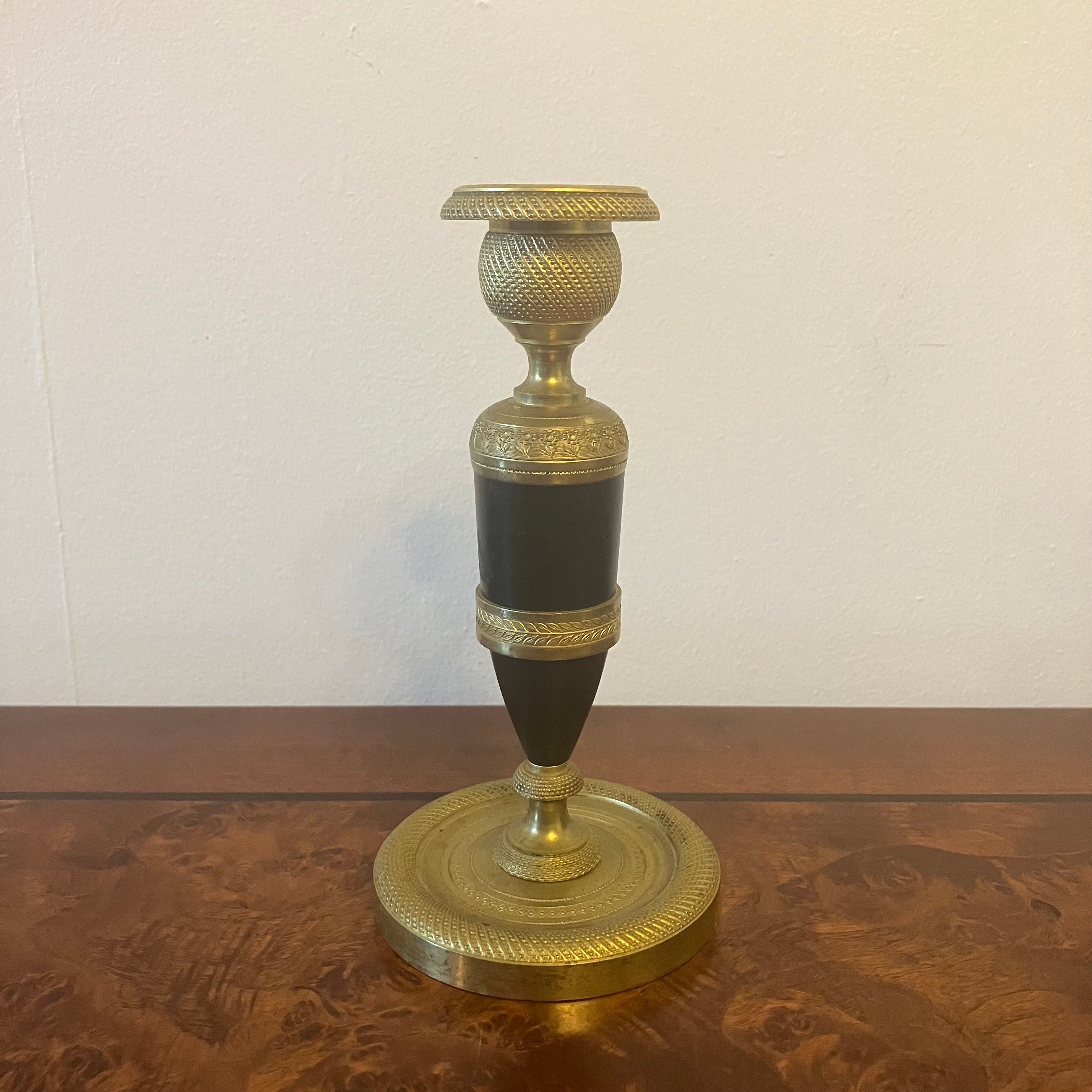 Empire style candle holder
