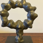Abstract sculpture by unknown artist