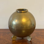 Brass vase by Carl Einar Borgström