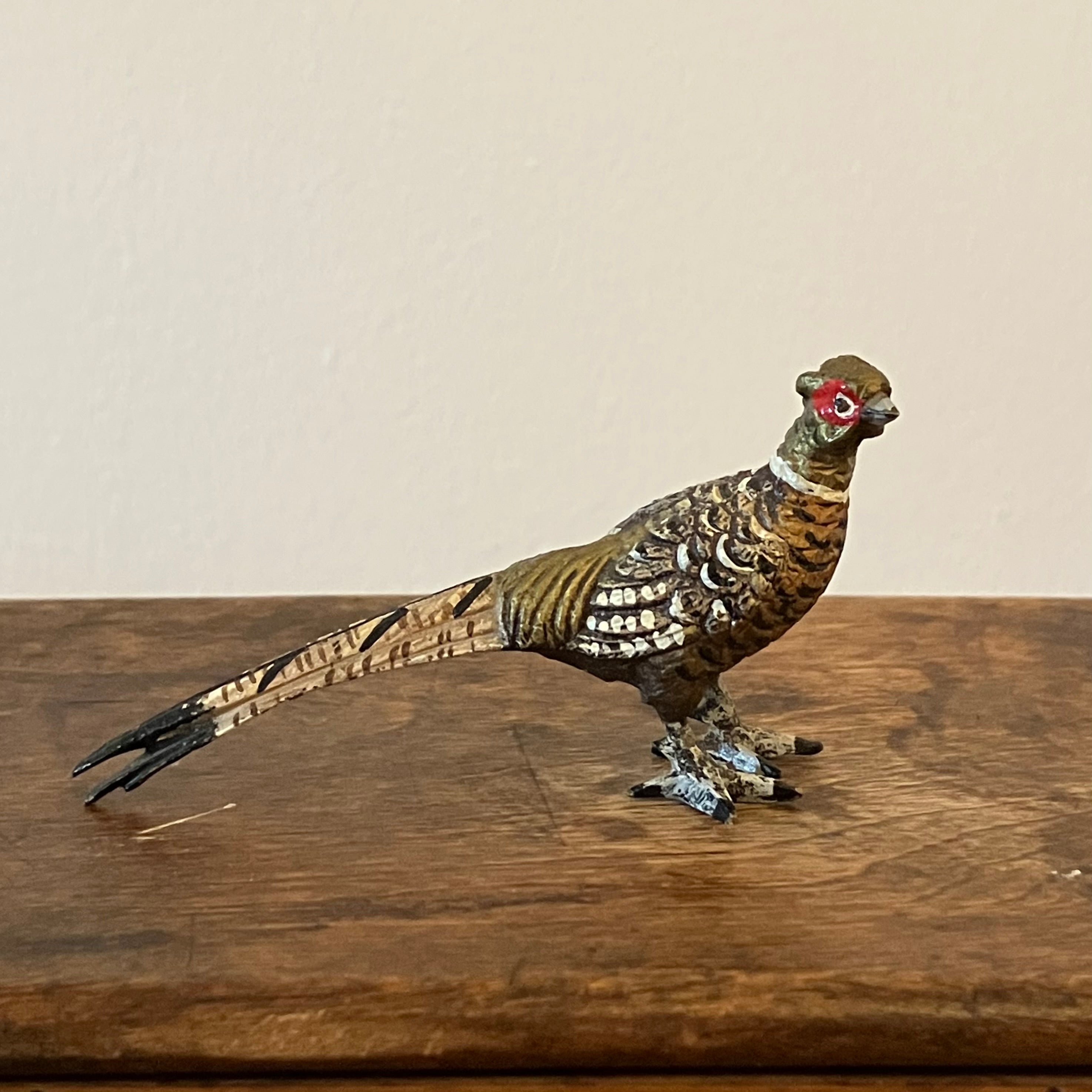 Cold painted bronze