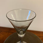 Antique wine glass