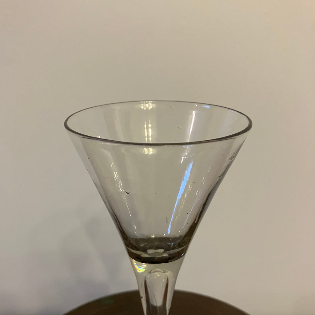 Antique wine glass