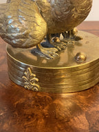 19 th century sculpture in gilt brass