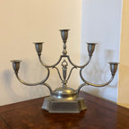 Pewter candelabra from Just Andersen