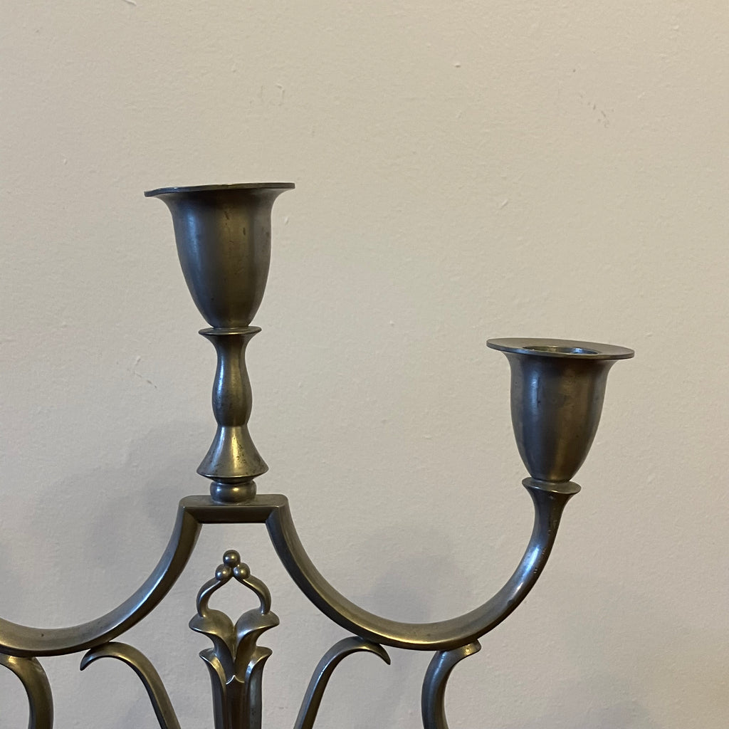Pewter candelabra from Just Andersen