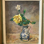 Still life with flowers by unknown artist