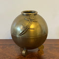 Brass vase by Carl Einar Borgström