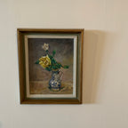 Still life with flowers by unknown artist