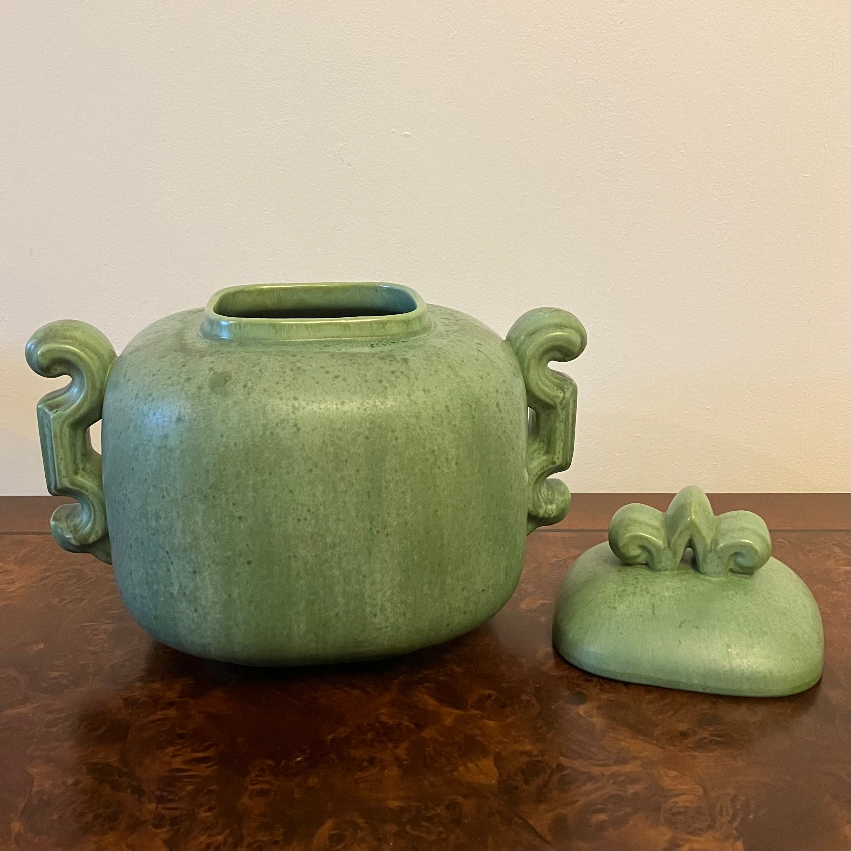 Ceramic urn by Arthur Percy