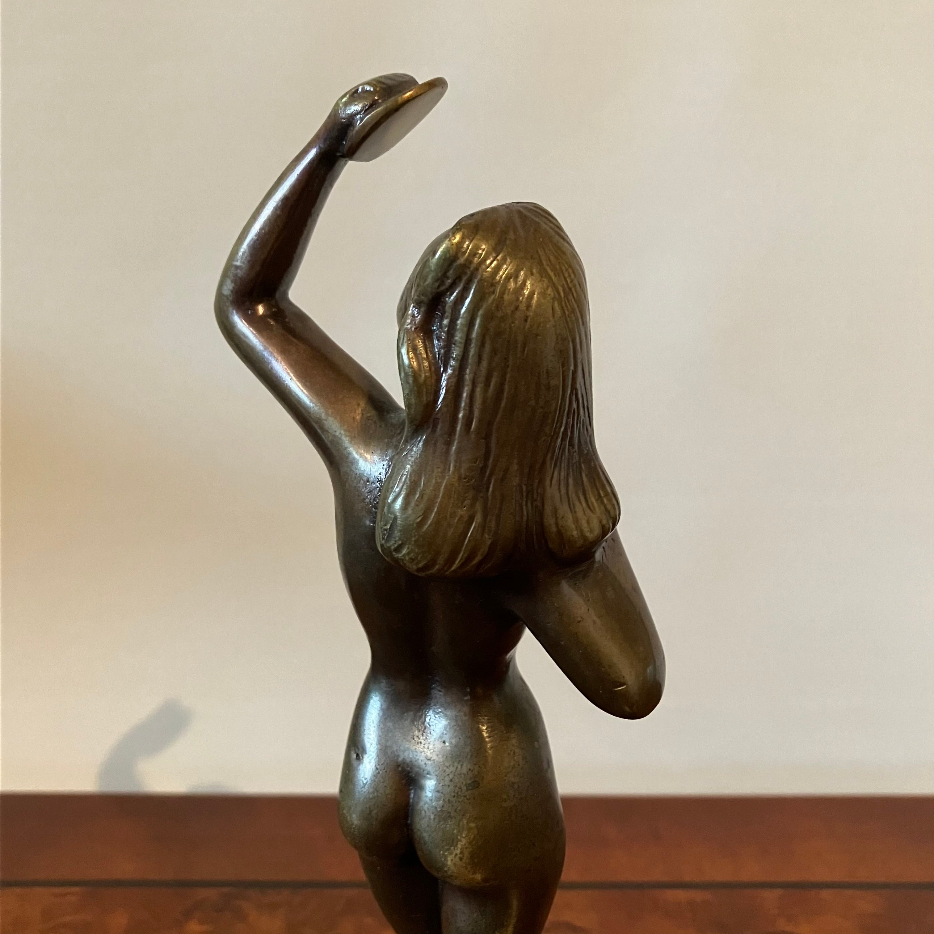 Bronze sculpture by unknown artist