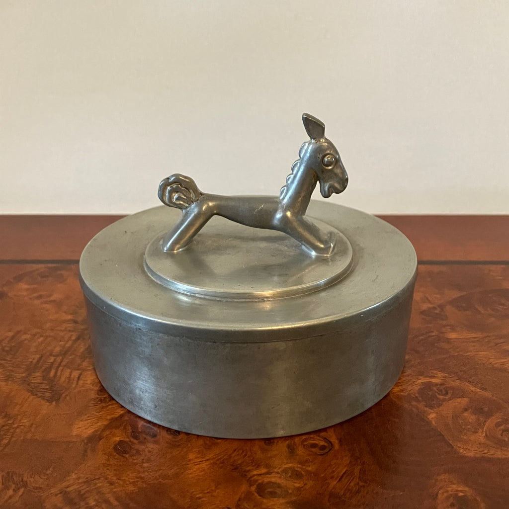Art deco Pewter Box - C.G. Hallberg