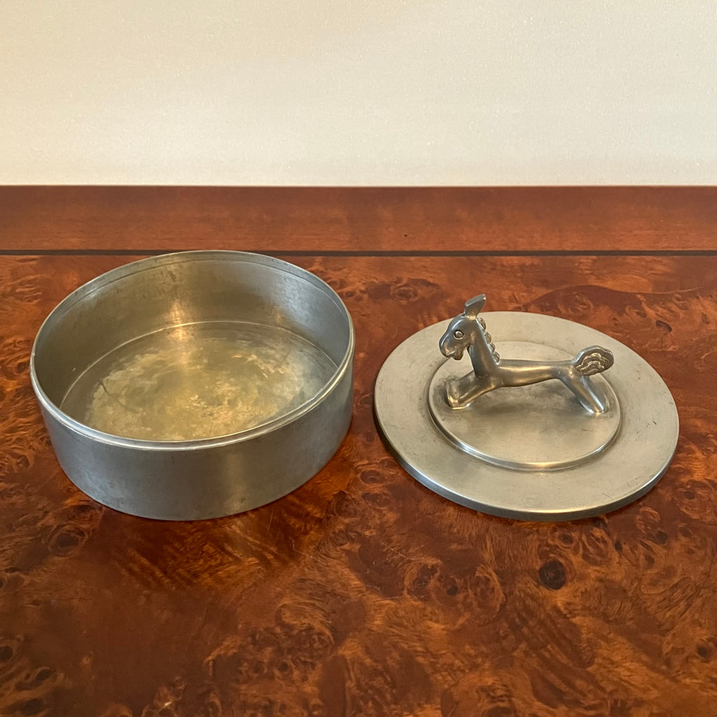 Art deco Pewter Box - C.G. Hallberg