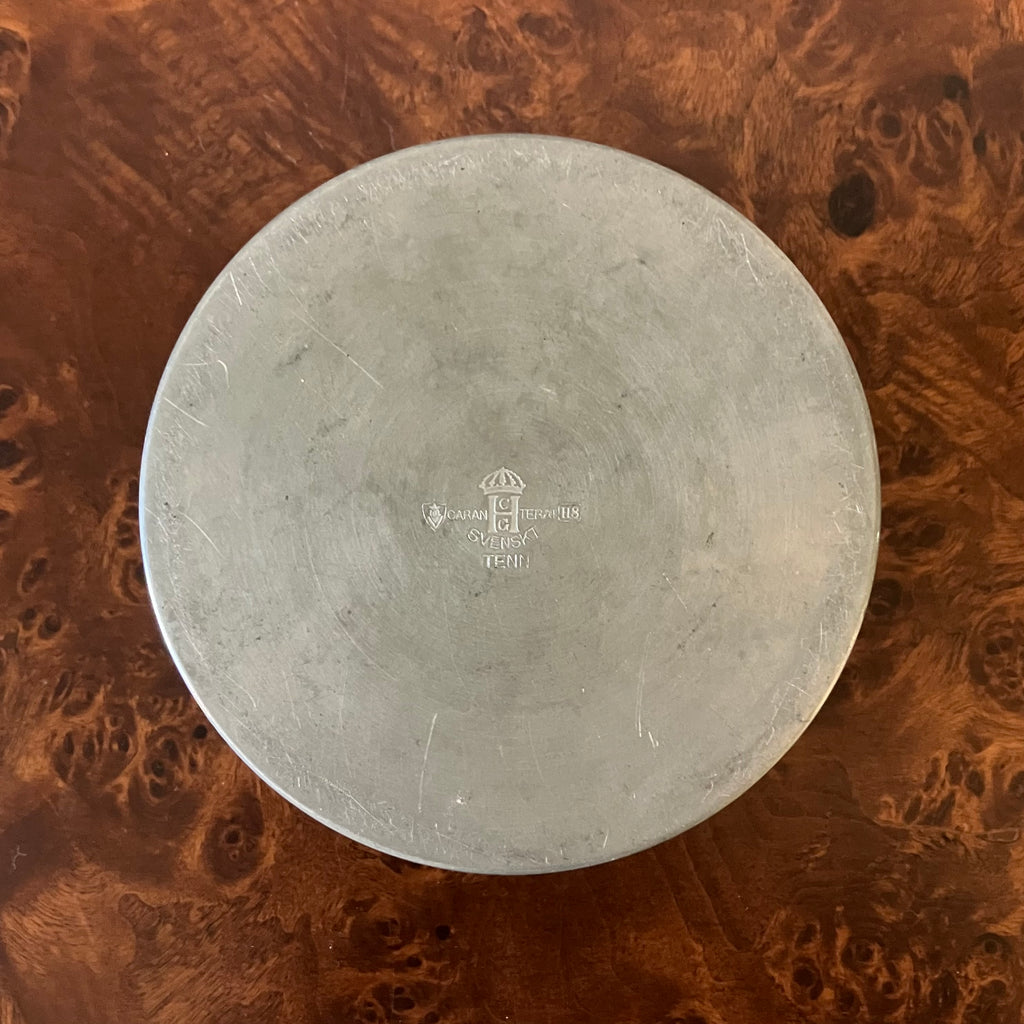 Art deco Pewter Box - C.G. Hallberg